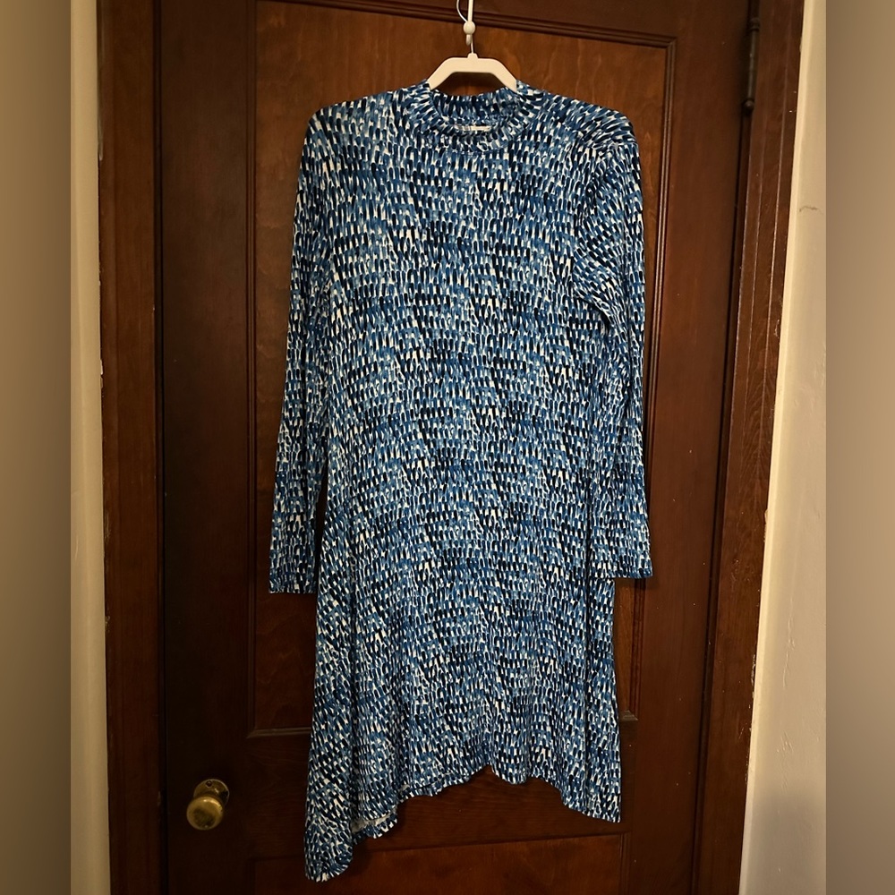 Anthropologie Maeve "Myra" Mock Neck Dress Size M - Picture 1 of 5